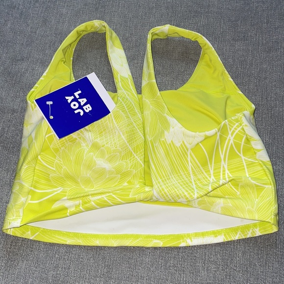 Joy Lab Sports Bra Twist Back-Fresh Floral - Picture 5 of 5
